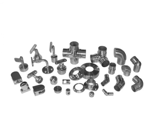 Отвод поручня под сварку удлиненный AISI 201 50,8x1.5 зеркало