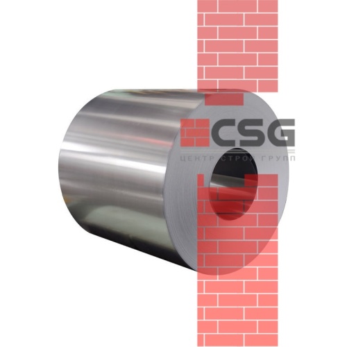 Лист нержавеющий х/к холоднокатанный 0.6х1250 BA+PE (зерк.) AISI 430 (08Х17), ширина 1250