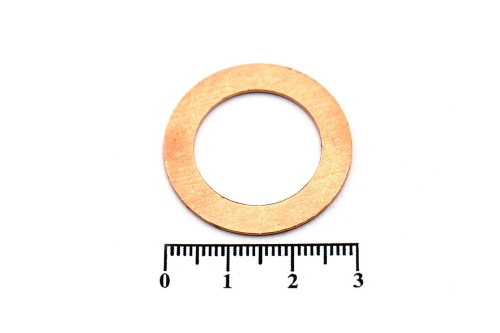 Шайба медная 20х30х1.0