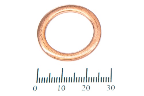 Шайба медная 20х27х1.5