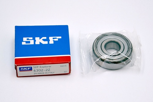 Подшипник SKF 6302 ZZ (80302) 15*42*13мм (шт)