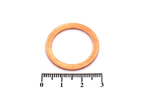 Шайба медная 21х27х1.5