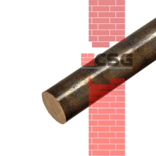 Круг бронзовый 90 прес, марка БРАЖМц10-3-1.5