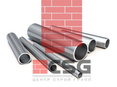 Трубы электросварные оцинкованные 159х4.5, длина 7,8 м