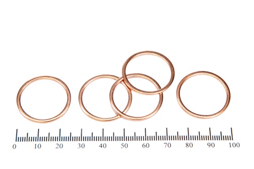 Шайба медная 22х26х1.0
