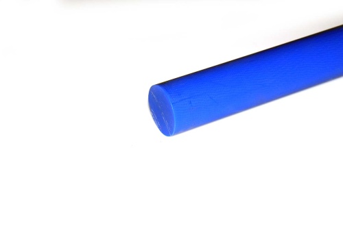 Капролон стержень Ф 50 мм MC 901 BLUE (1000 мм, 2,5 кг) синий Китай